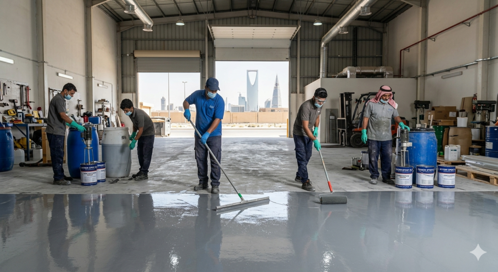  دهان ايبوكسي للارضيات بالرياض 