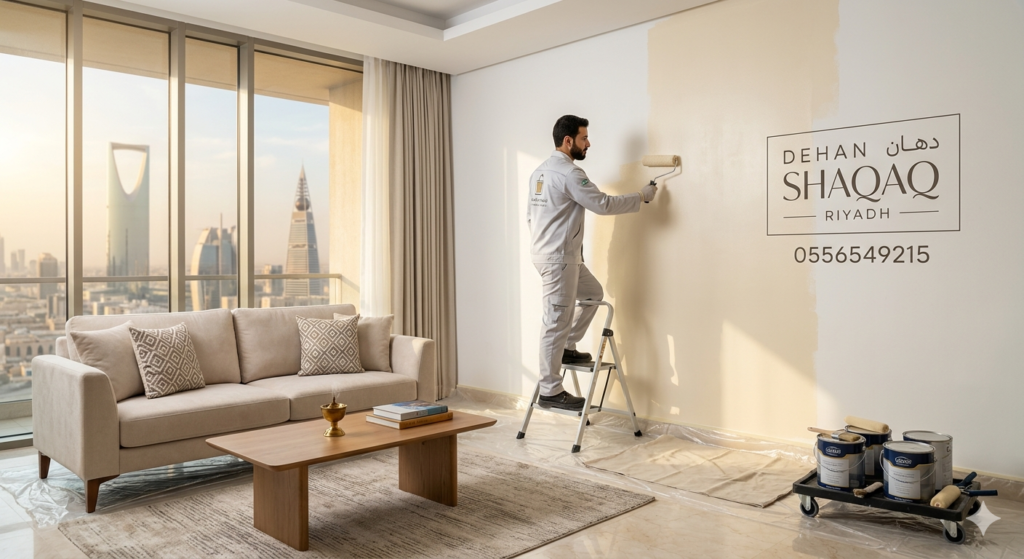 دهان شقق بالرياض 0556549215